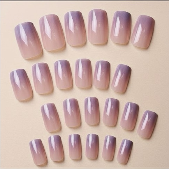 24 New Press on Nails Elegant Ombre Nail set - Picture 2 of 4